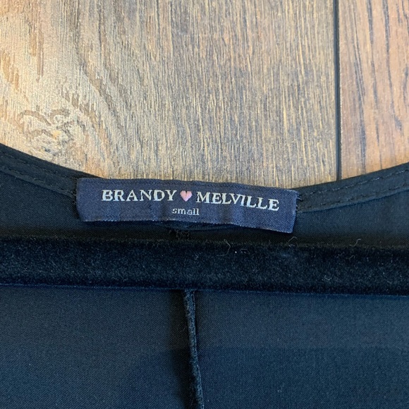 (2/$20) Brandy Melville V Neck Long Sleeve Dress - Picture 2 of 3